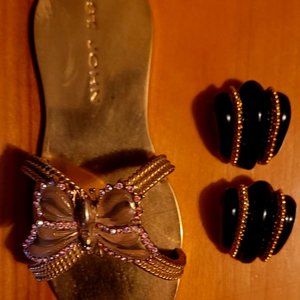 St. John's Collection Paperweight and Clip Earring